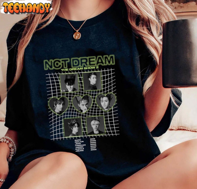 Vintage Nct Dream Tour 2023 Shirt, Haechan Mark Renjun Chenle Unisex T Shirt