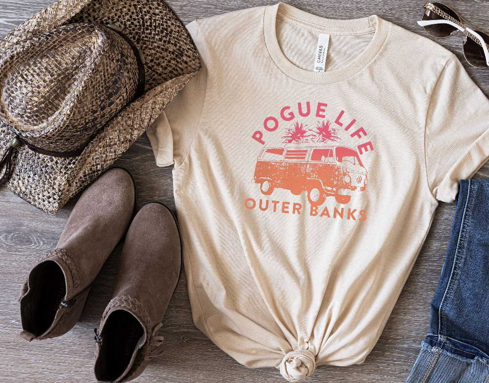 Vintage Outer Banks Pogue life 2023 Shirt, Pogue Life Shirt, Outer Banks Shirt