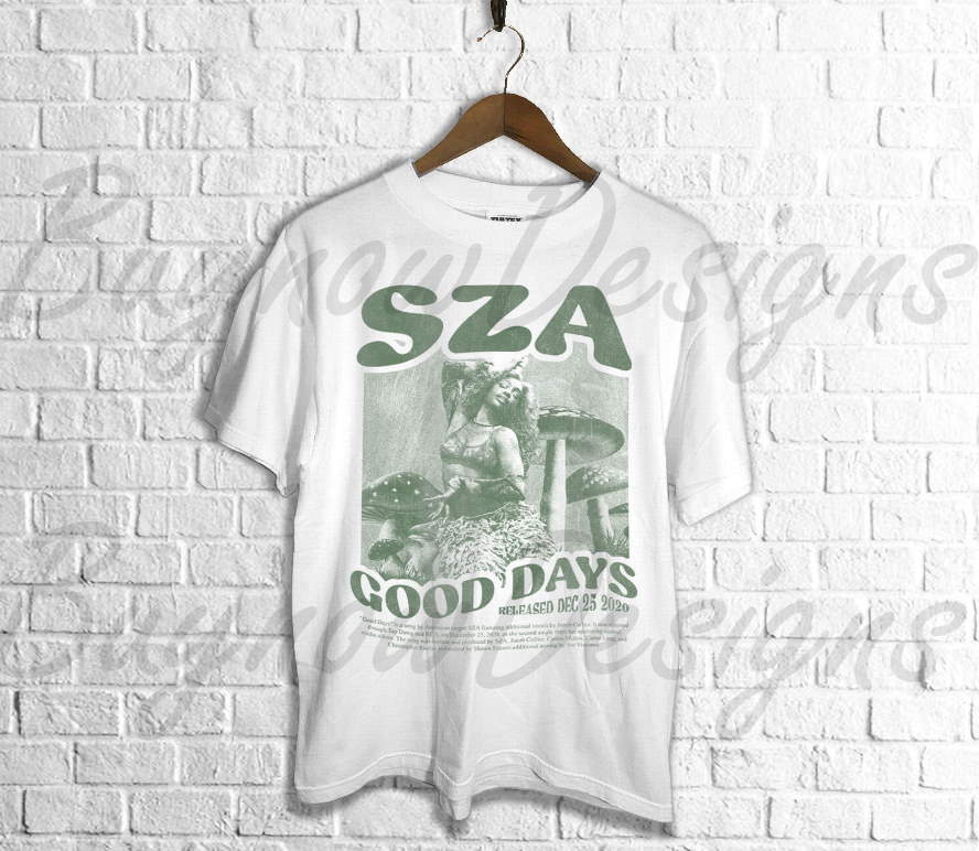 Vintage SZA Shirt Sza – Good Days Graphic T Shirt