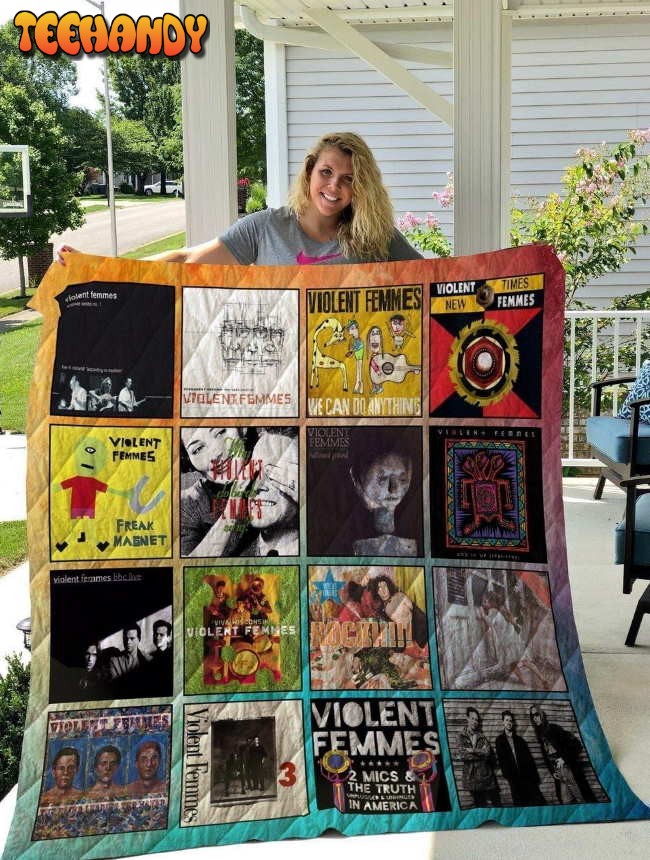 Violent Femmes 3D Customized Quilt Blanket