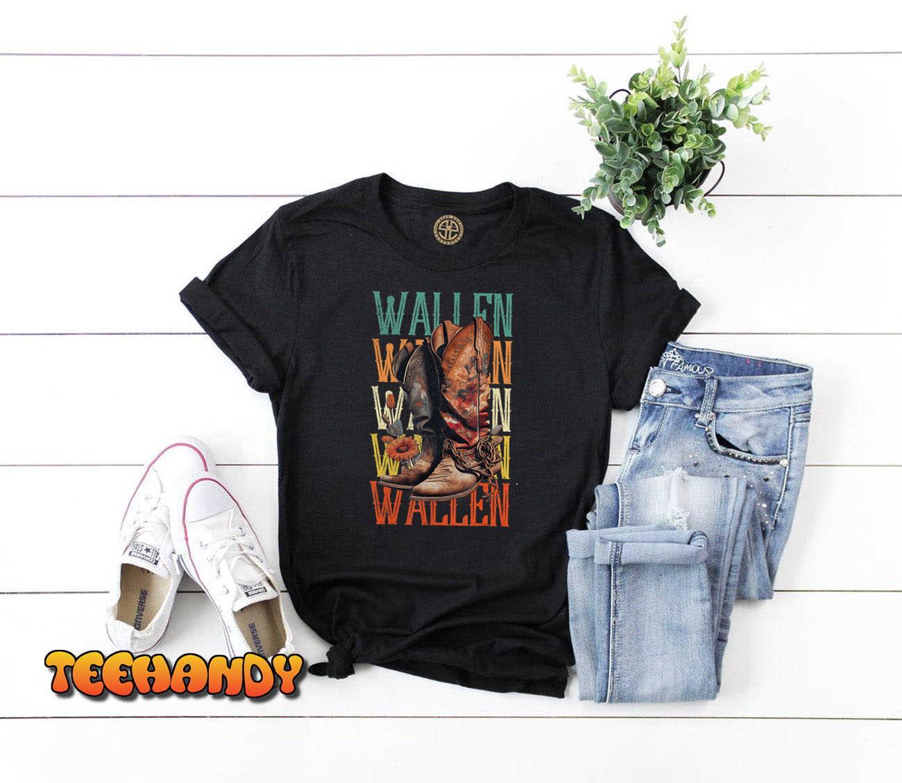 Wallen Vintage Retro for Kids, Women, Men T-Shirt