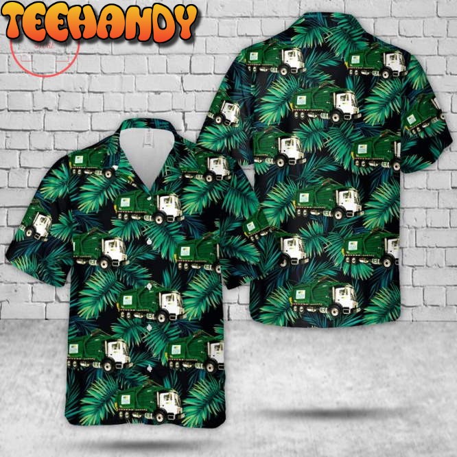 Waste Management St. Patrick’s Day Hawaiian Shirt