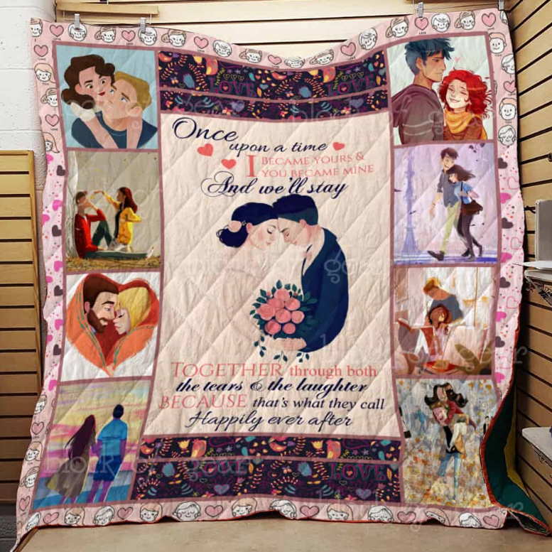 We Will Stay Together Through Both Tears And Laughter 3D Quilt Blanket