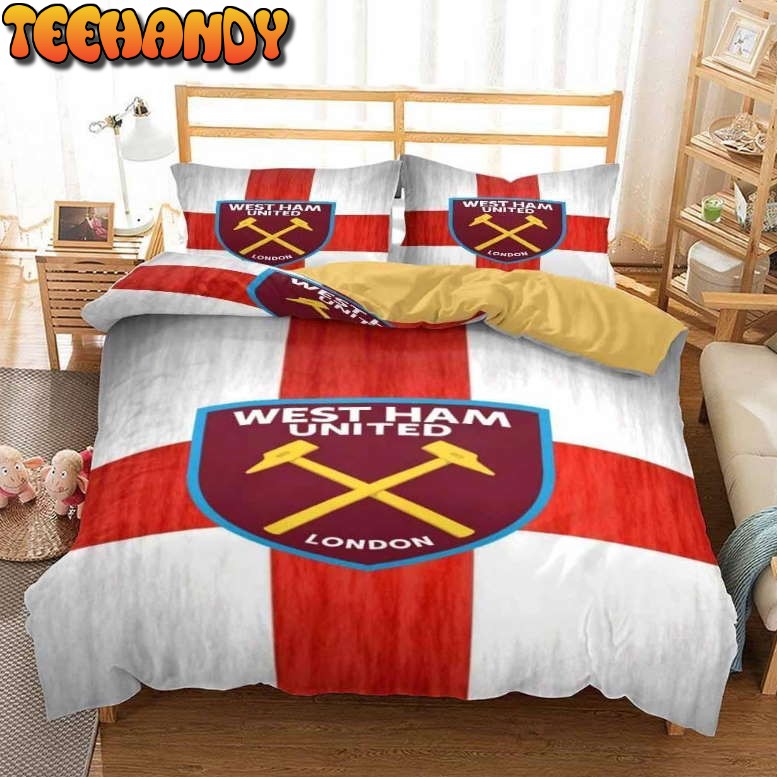 West Ham London Printed Bedding Set