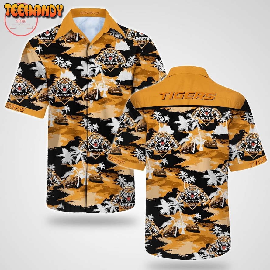 Wests Tigers Hawaiian Shirt