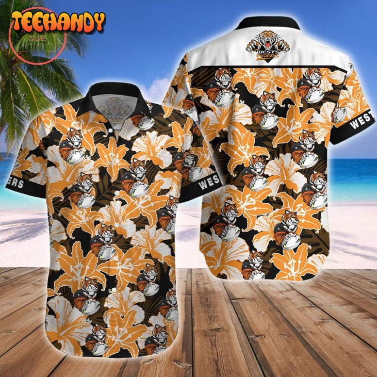 Wests Tigers Mascot Hawaiian Shirt