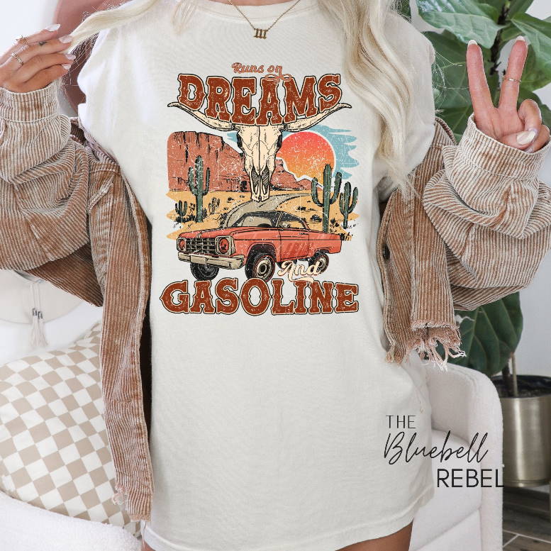 Wilson Shirt, Runs On Dreams And Gasoline Shirt