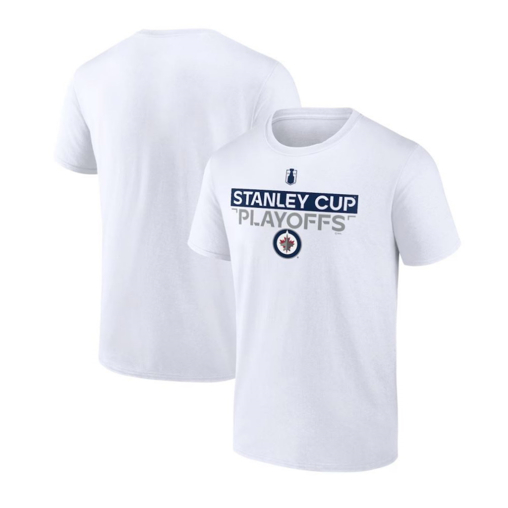 Winnipeg Jets White 2023 Stanley Cup Playoffs T-Shirt