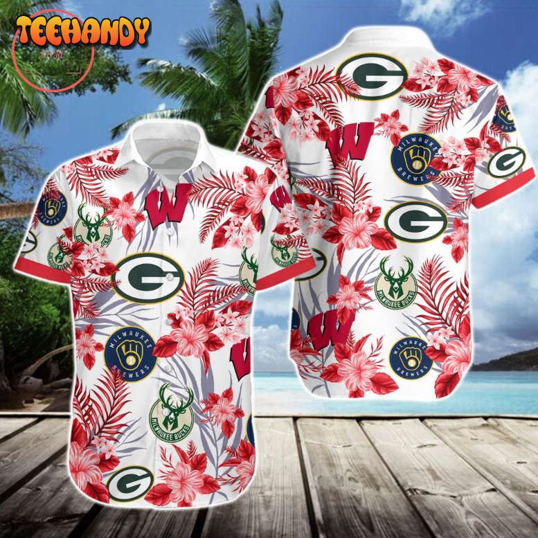 Wisconsin Sports Hawaiian Shirt