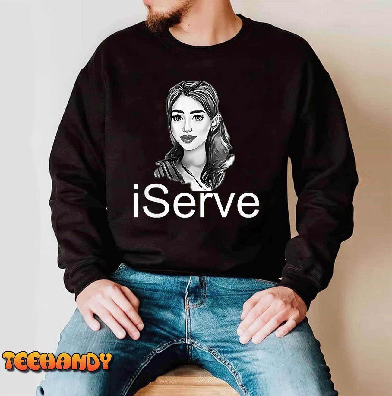 Womens iServe V-Neck T-Shirt