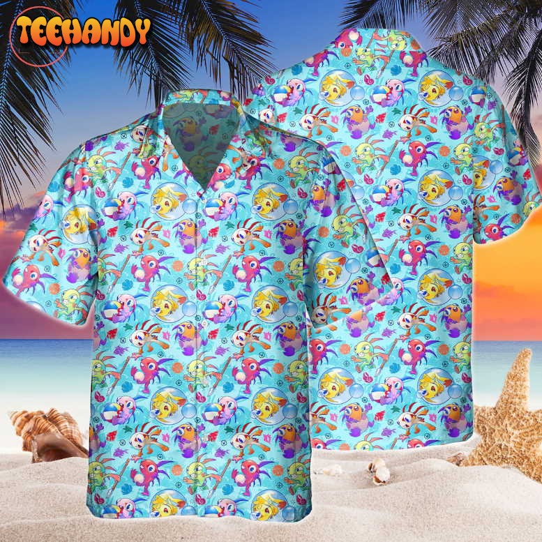 World of Warcraft Murloc Hawaiian Shirts