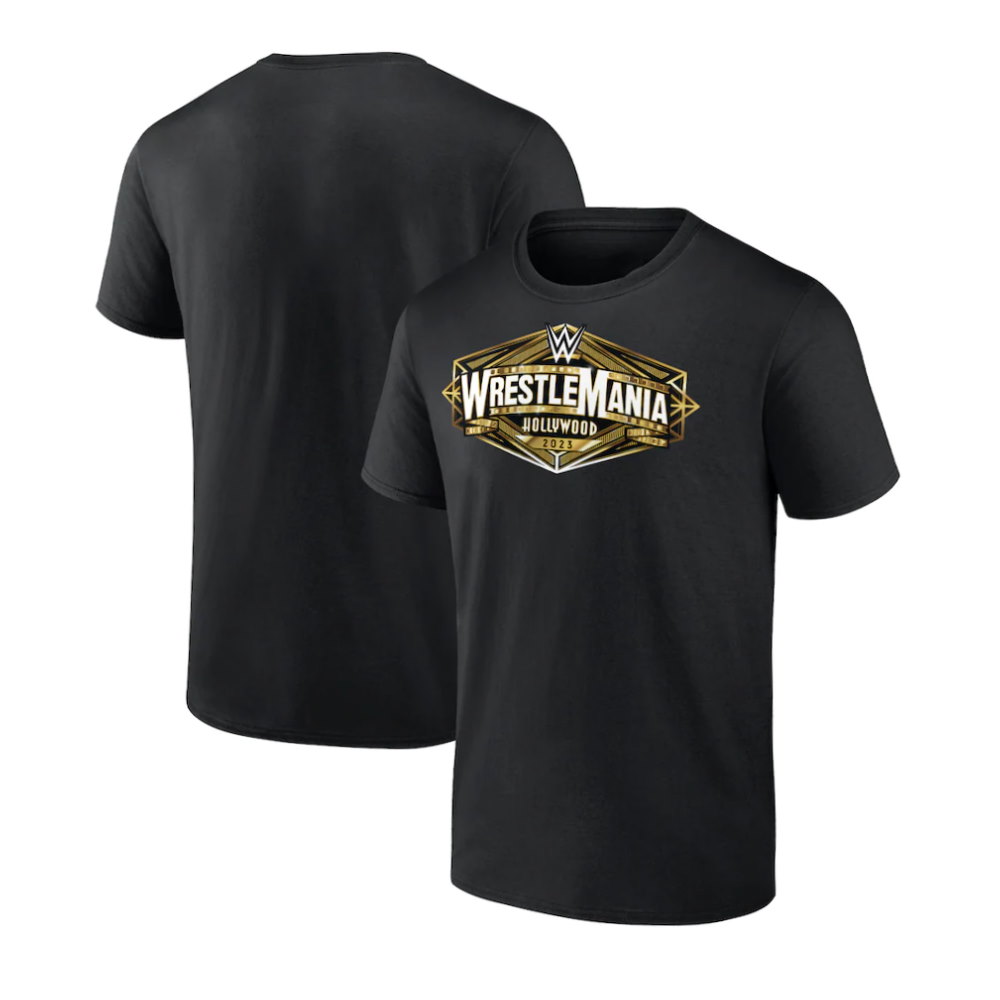 WrestleMania Hollywood Logo T-Shirt
