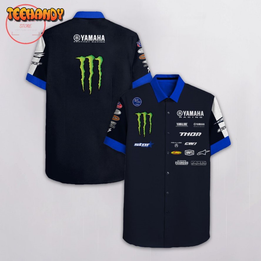 Yamaha Racing Thor Monster Hawaiian Shirt