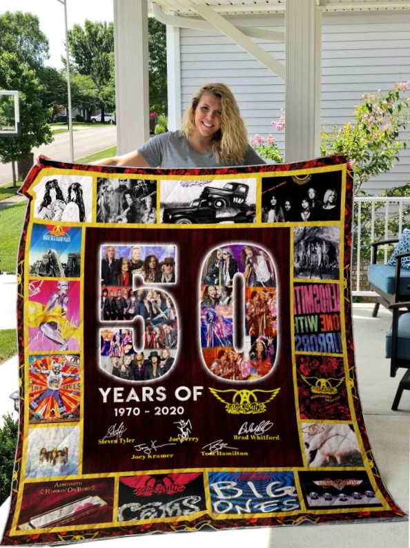 Years Of Aerosmith 3D Customized Quilt Blanket