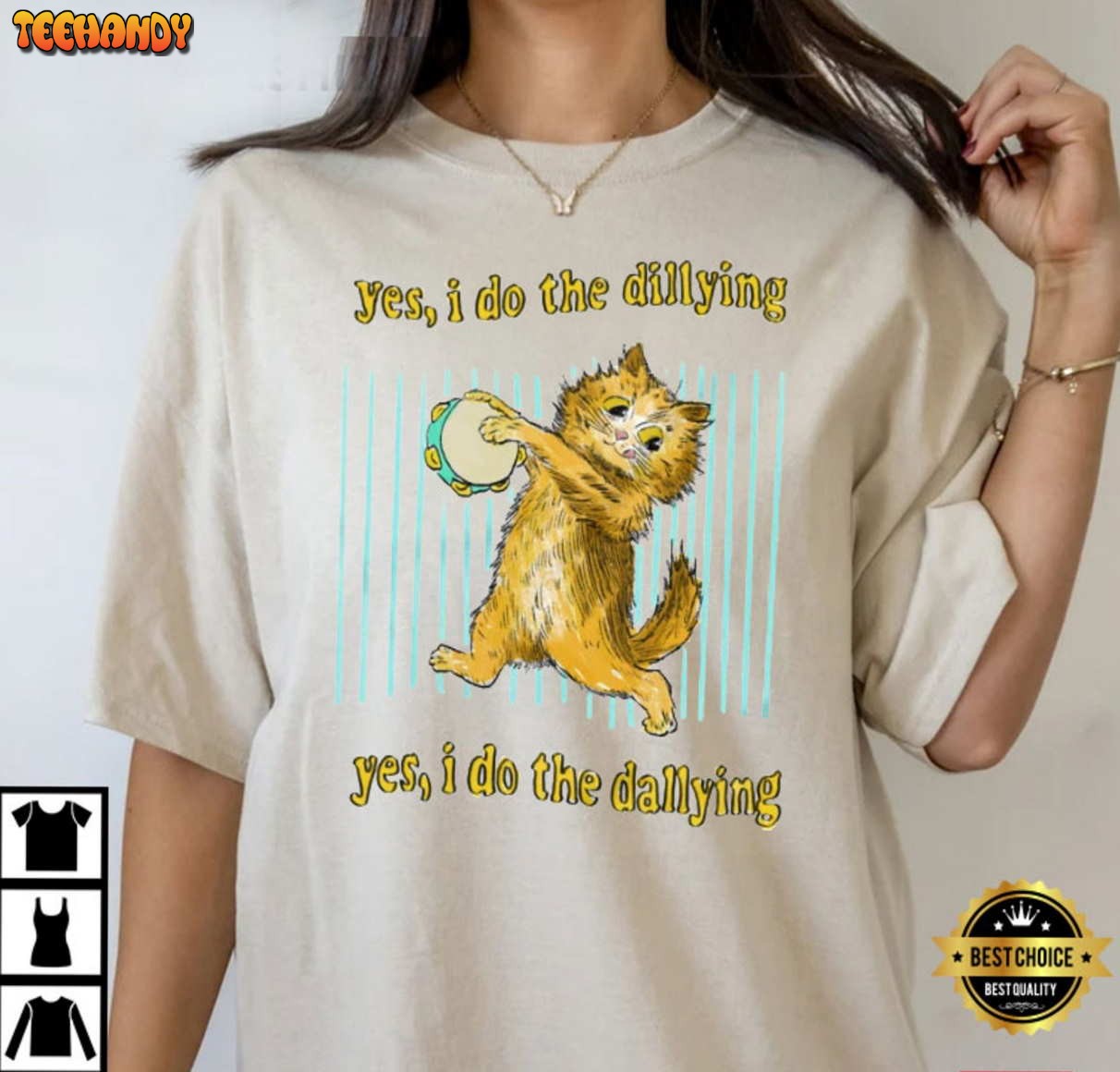 Yes I Do The Dillying Meme Cat Shirt