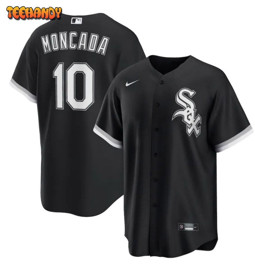 Yoan Moncada Chicago White Sox Alternate Replica Player Name Jersey