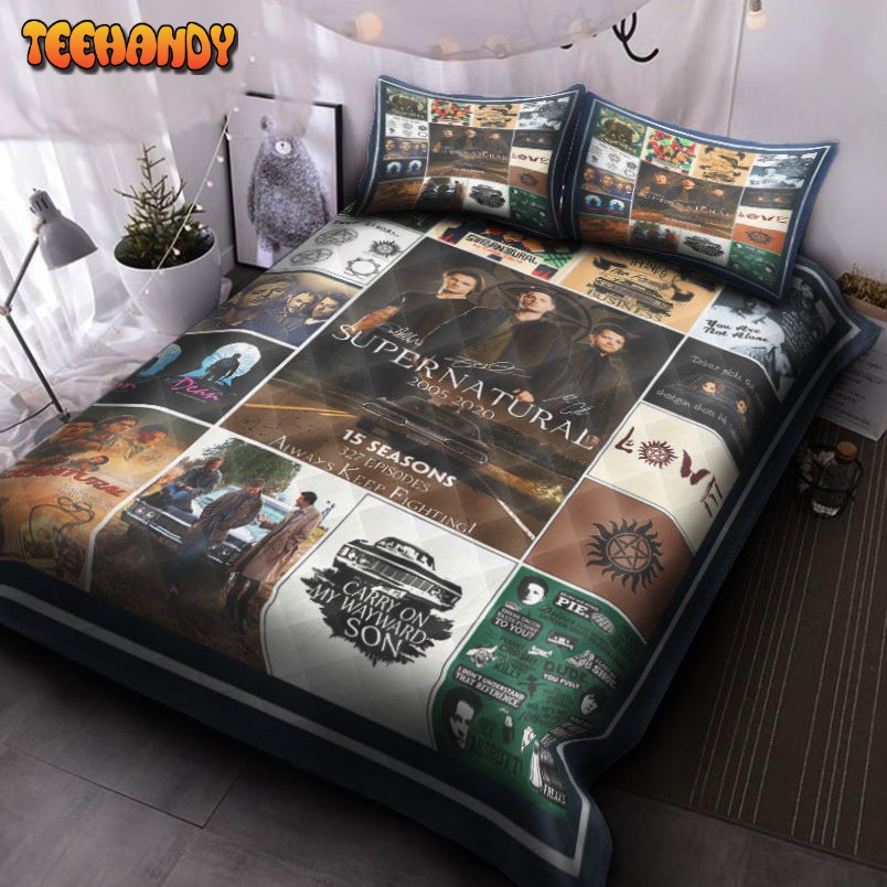 15 Years Of Supernaturals V2 Bedding Set