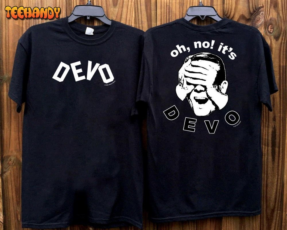 1982 DEVO Oh No It’s Devo Album Promo T-Shirt, Devo New Wave Band T-Shirt