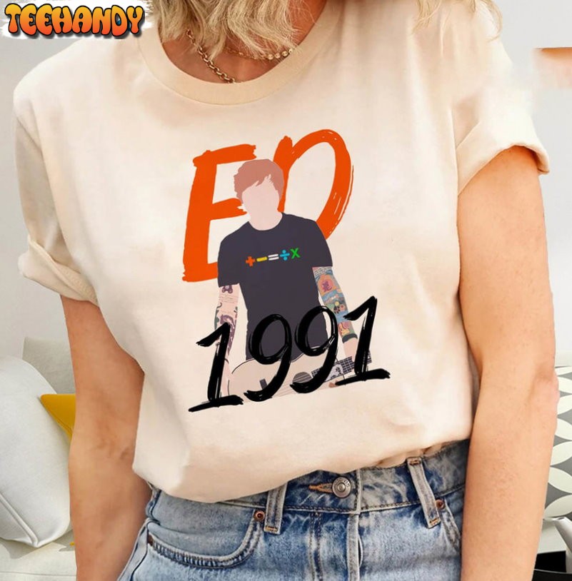 1991 Ed Sheeran Mathematics Concert Shirt