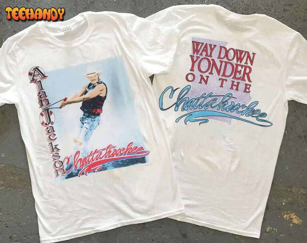 1992 Alan Jackson Way Down Yonder On The Chattahoochee Shirt