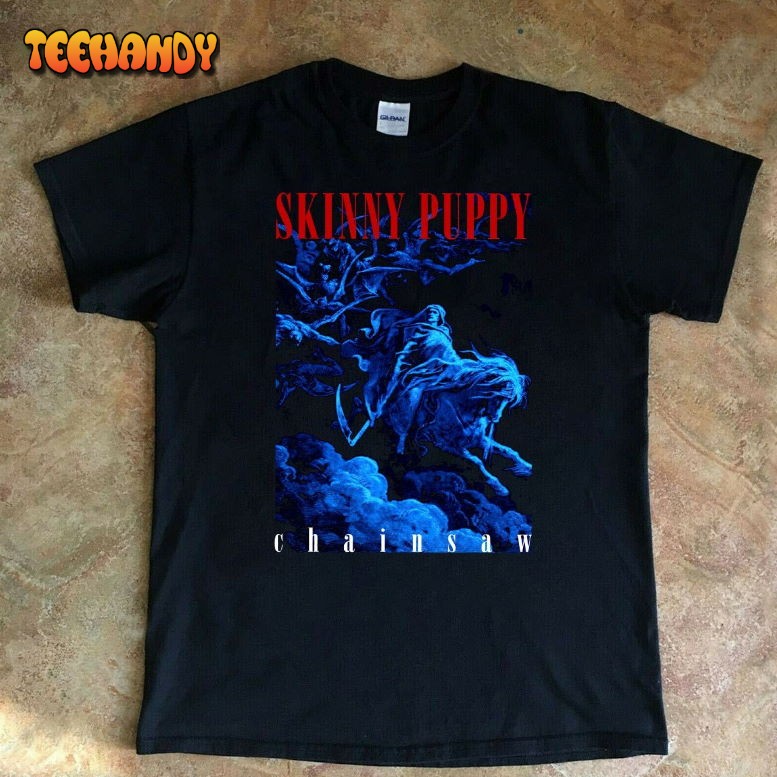 1993 Skinny Puppy Chainsaw Album T-Shirt