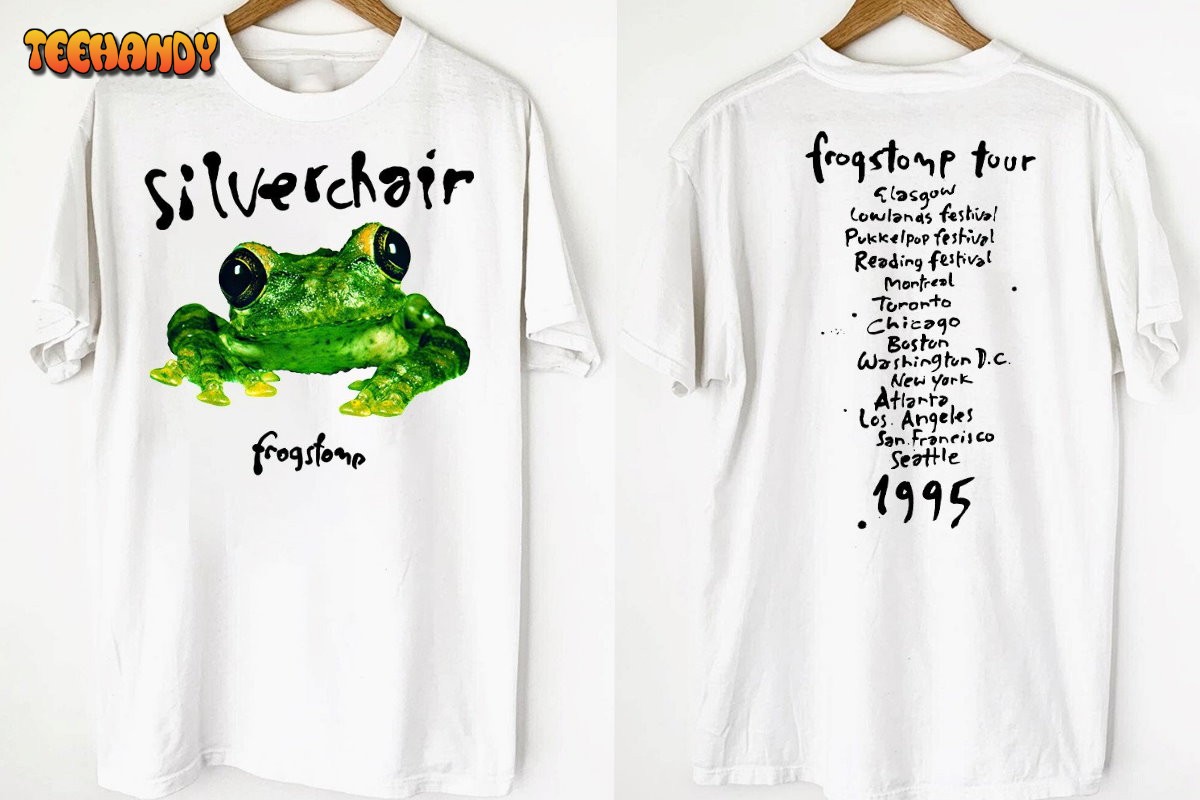 1995 Silverchair Frogstomp Tour Promo T-Shirt, Silverchair Tour 1995 T-Shirt