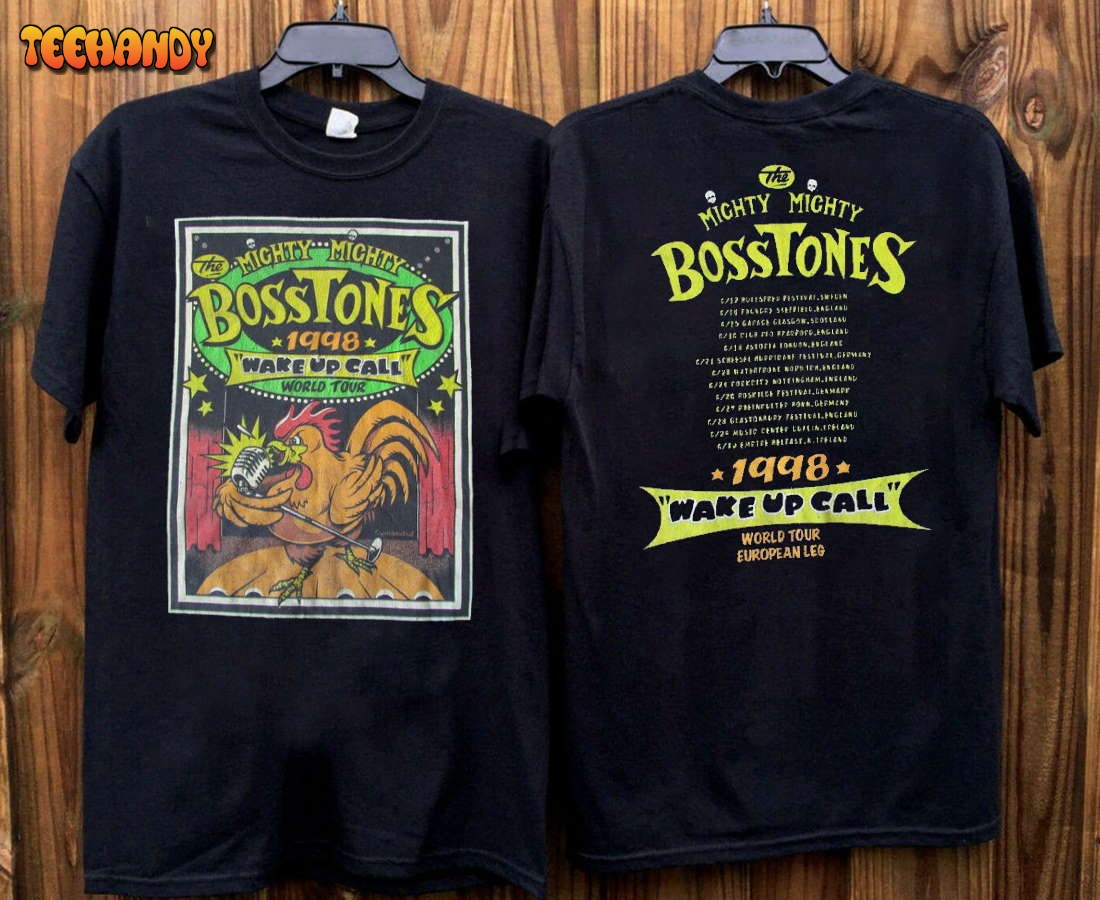 1998 The Mighty Mighty Bosstones Wake Up Call World Tour European T-Shirt