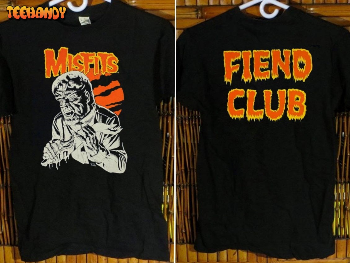 1999 Misfits Fiend Club Album Promo T-Shirt, 1999 Tour Shirt