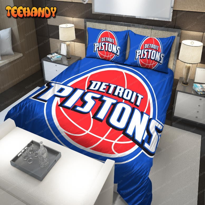 2005-2017 Logo Detroit Pistons NBA 224 Bedding Sets