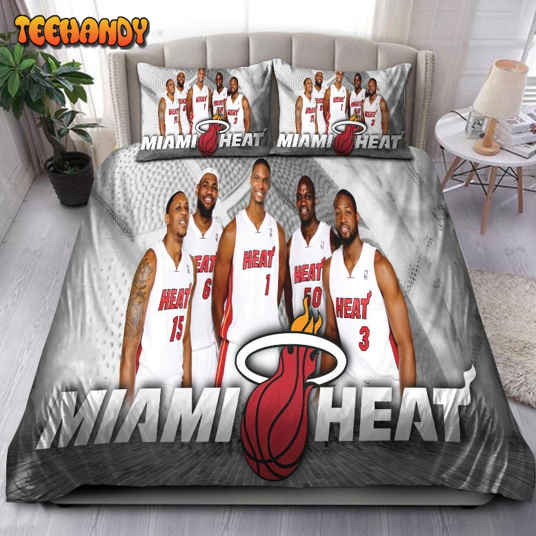 2015 Roster Miami Heat NBA 36 Bedding Sets
