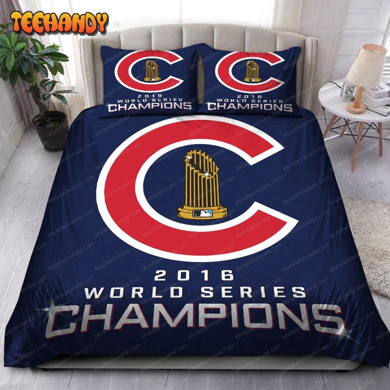 2016 Worrld Series Champions Chicago Cubs MLB 66 Bedding Sets