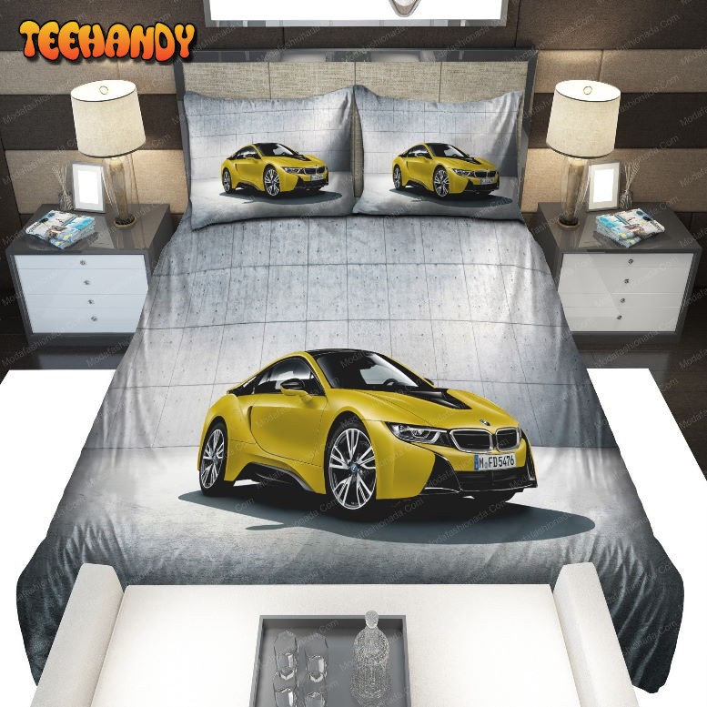 2018 BMW i8 Protonic Frozen Yellow Bedding Sets