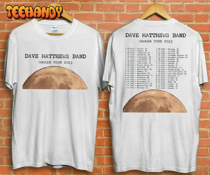 2023 Dave Matthews Band Summer Tour T-Shirt, Dave Matthews Band Tour 2023 Shirt