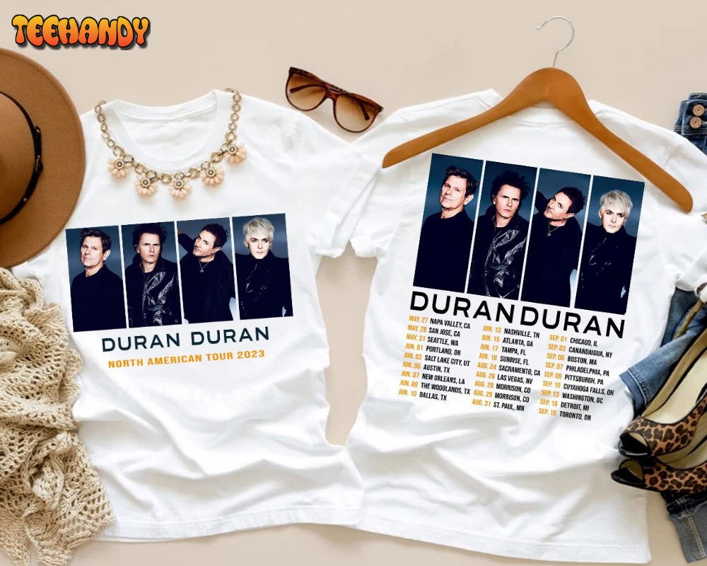 2023 Duran Duran North American Tour T-Shirt, Duran Duran Future Past 2023 T-Shirt