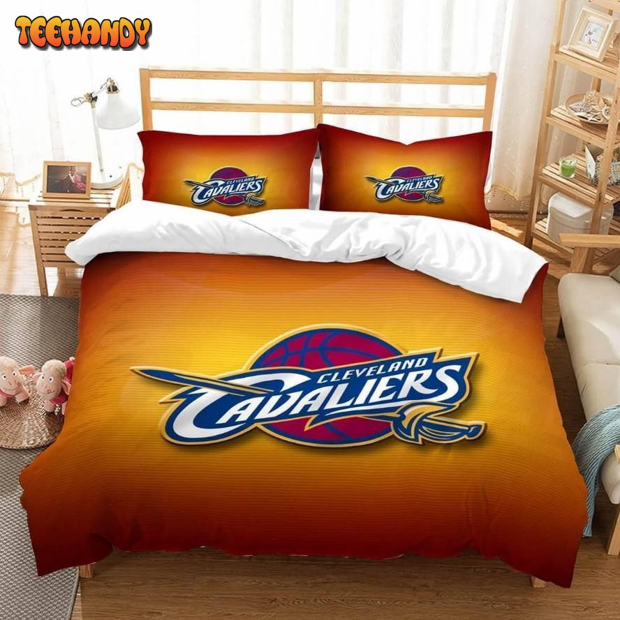 3d Cleveland Cavaliers Et Duvet Cover Bedding Set