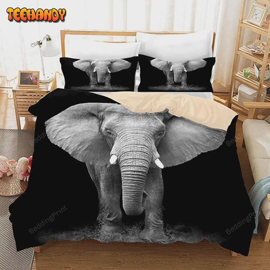 3D Elephant Bedding