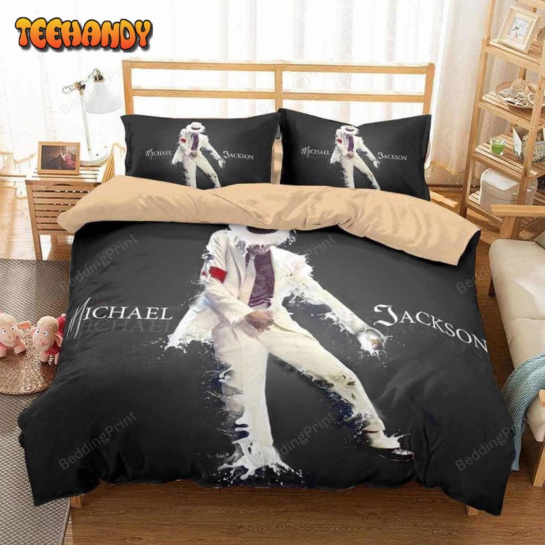 3d Michael Jackson V1 Duvet Cover Bedding Set