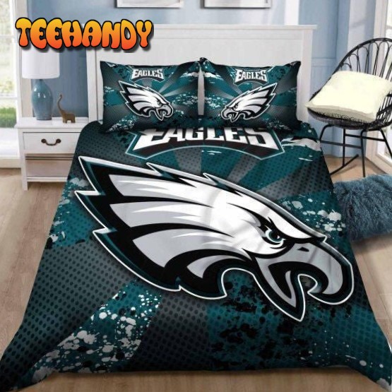 3d Philadelphia Eagles Logo Bedding Set