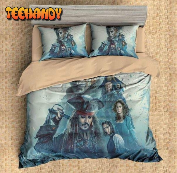 3d Pirates Of The Caribbean Bedding Set