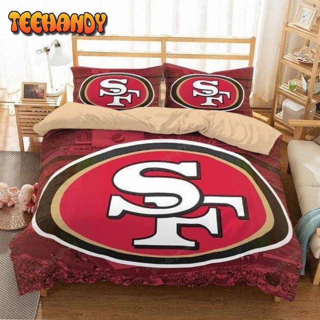 3d San Francisco 49ers Duvet Cover Bedding Set