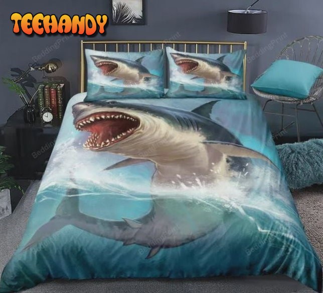 3D Shark Ocean Fish Animals Duvet Cover Bedding Sets