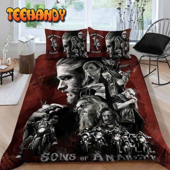 3d Sons Of Anarchy Duvet Cover Bedding Set