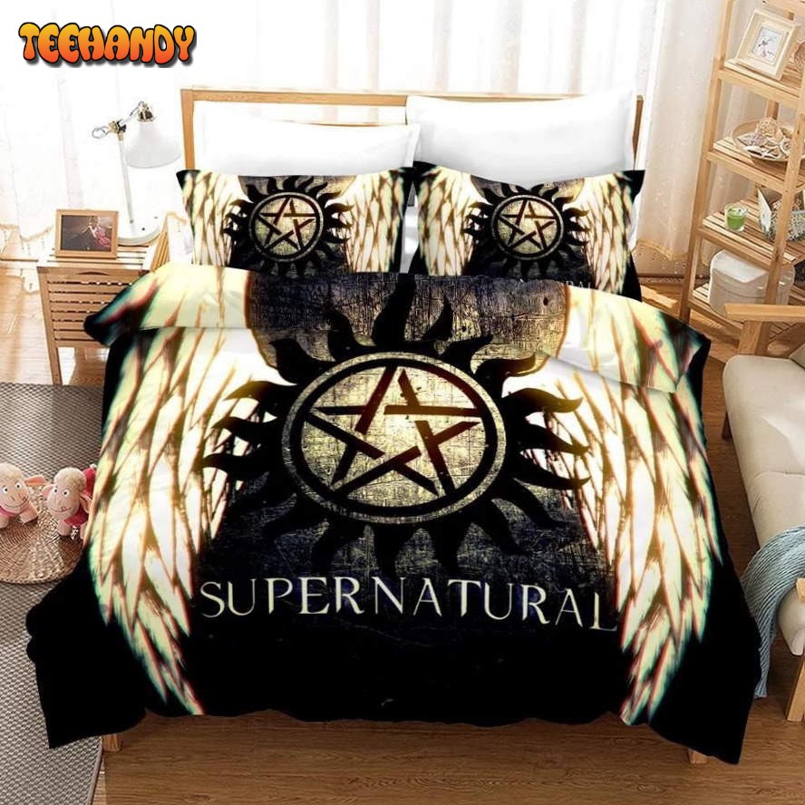 3D Supernatural American Dark Fantasy TV Series Bedding Set