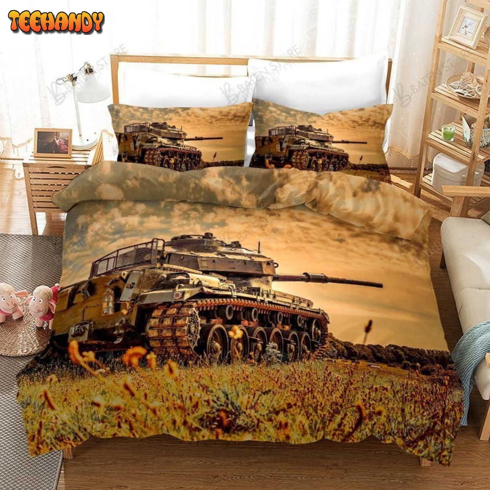 3d Tank Bed Sheets Duvet Cover Bedding Set