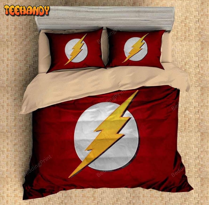 3d The Flash V2 Duvet Cover Bedding Set