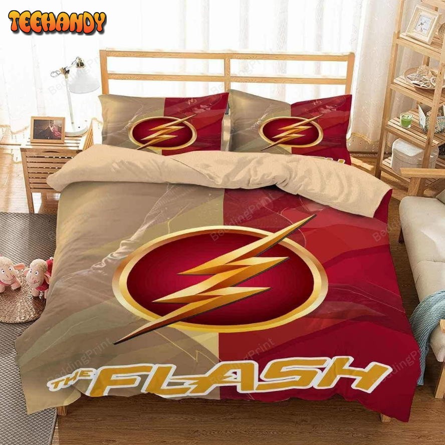 3d The Flash V3 Duvet Cover Bedding Set