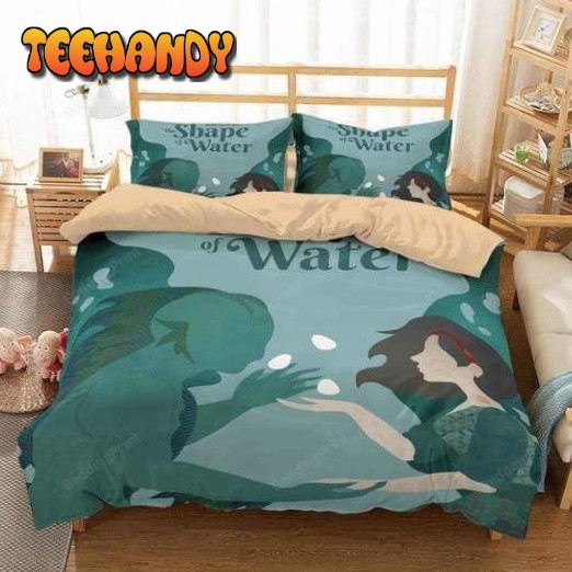 3d The Shape Of Water Duvet Cover Bedding Set