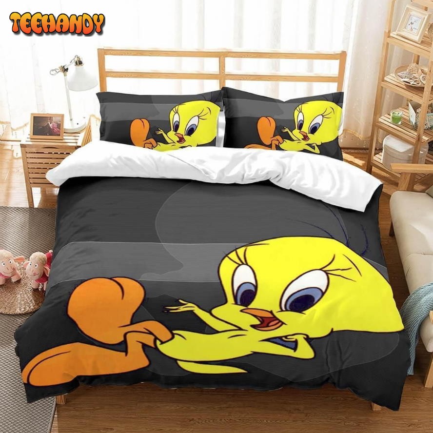 3d Tweety Bird Et Duvet Cover Bedding Set