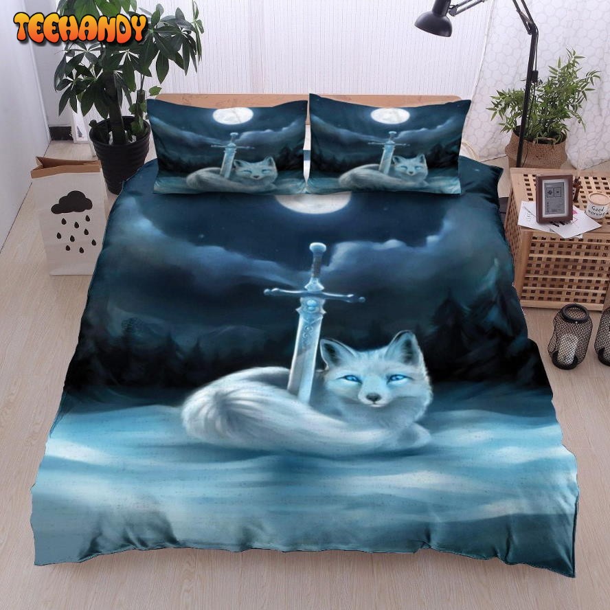 3D Wolf With Sword Duvet Cover Bedding Sets