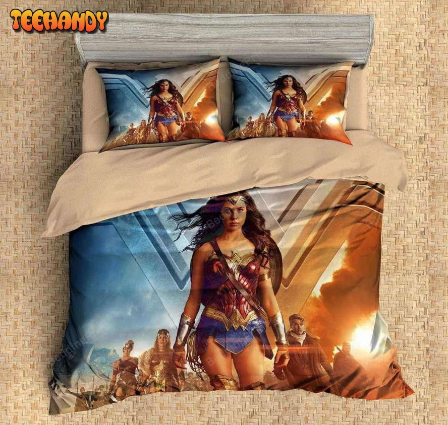 3d Wonder Woman V1 Duvet Cover Bedding Sets